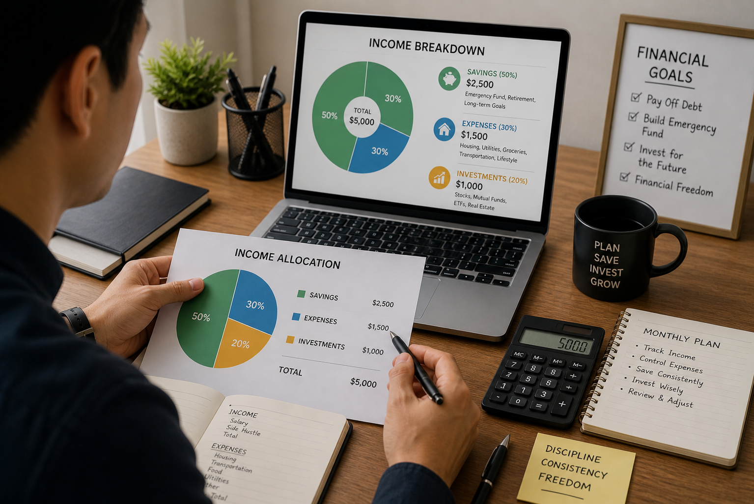 Understanding Income Distribution and Saving Strategies for Better Money Control