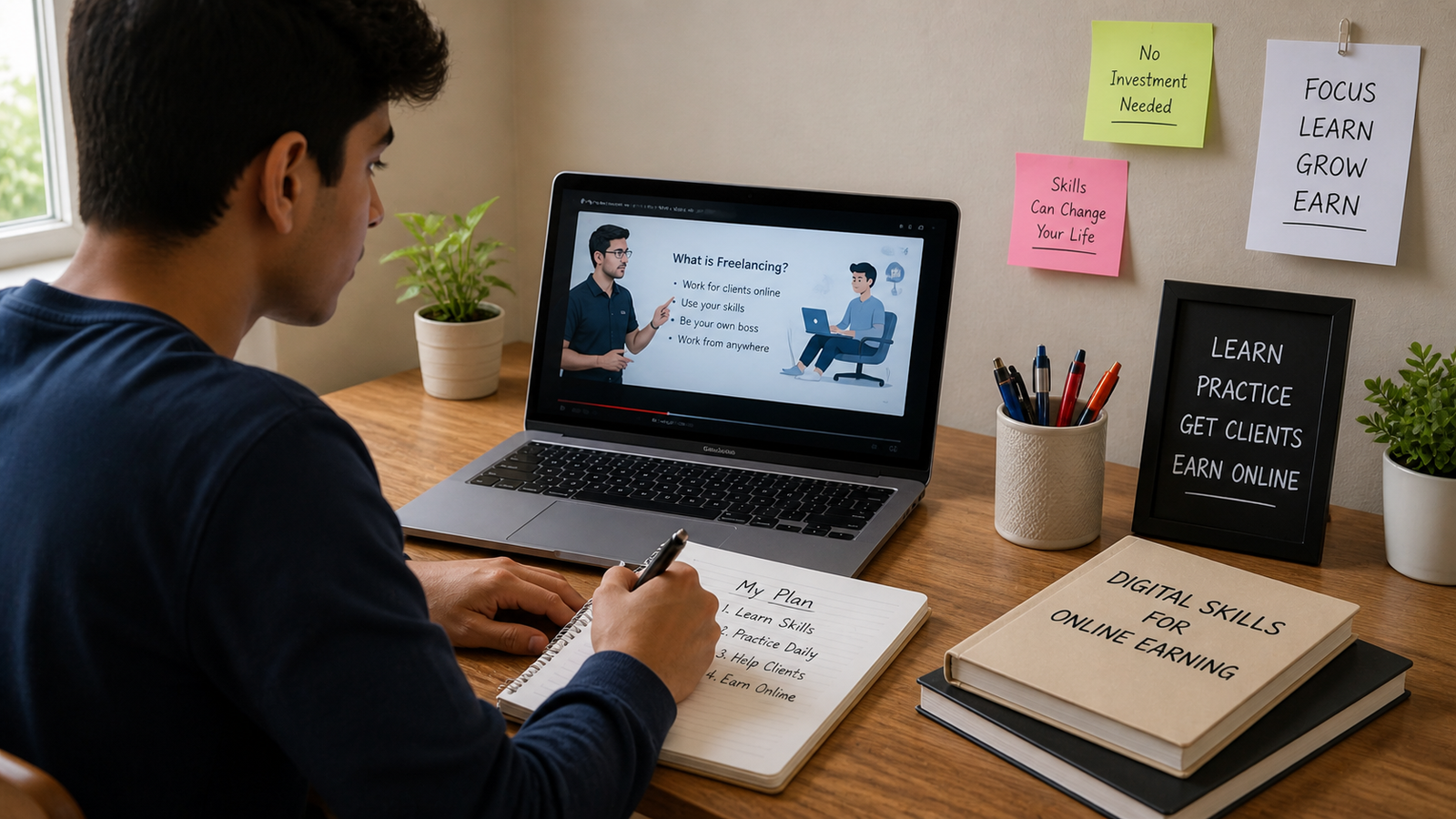 How Beginners Can Build Online Income Without Any Investment Required